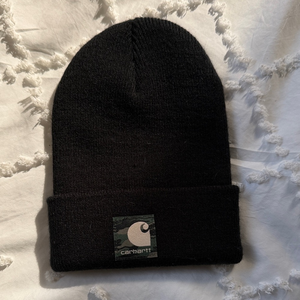Carhartt Classic Black Knit Hat